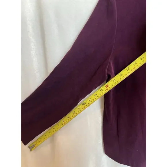 Vintage Briggs NY Womens Velvet Moleskin Button Blouse Jacket Size‎ L Grannycore - Picture 14 of 14